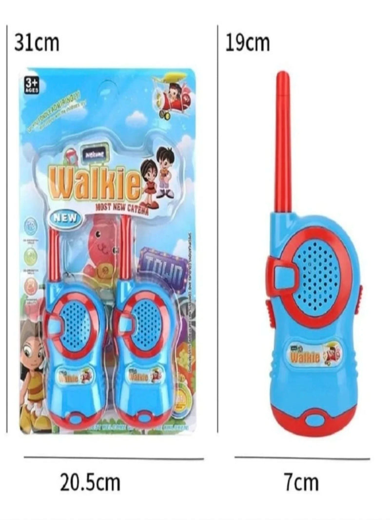 Walkie Takie Radio Comunicador De Brinquedo Infantil