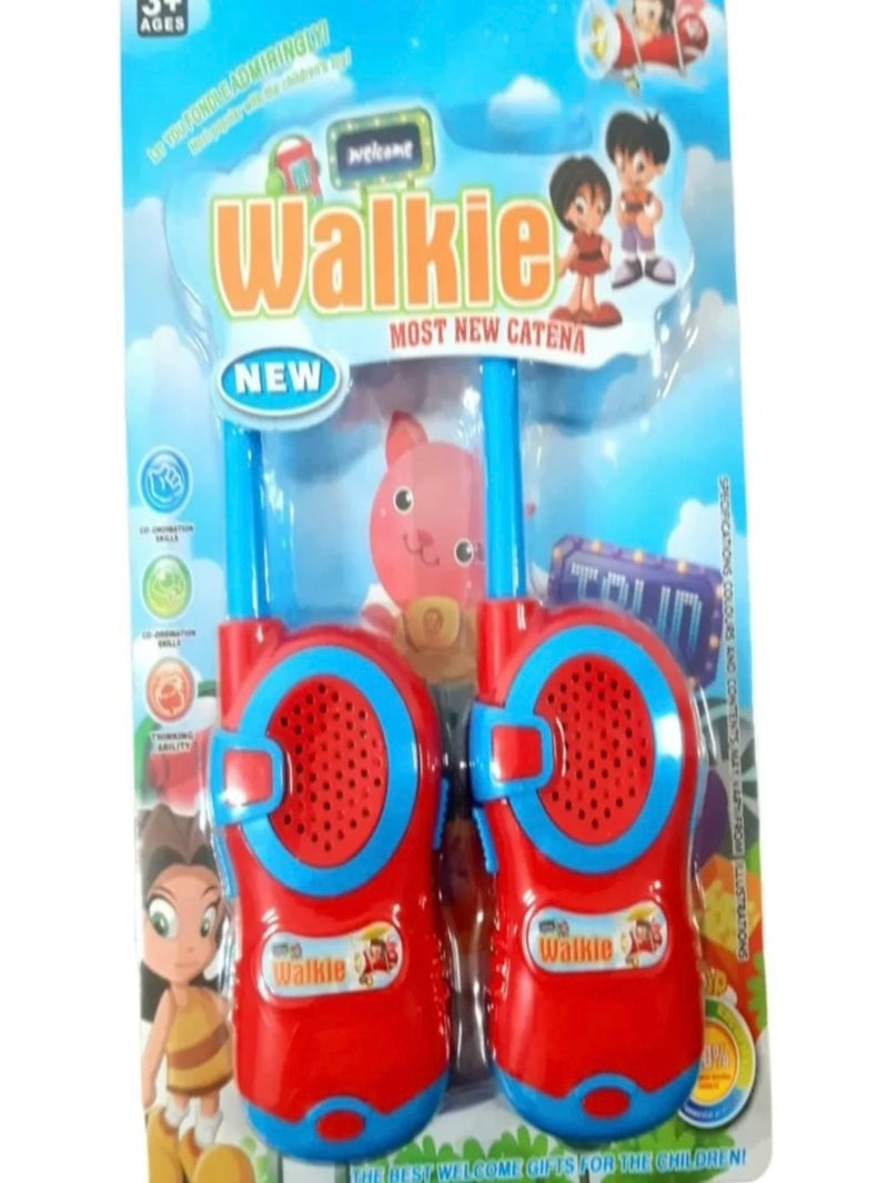 Walkie Takie Radio Comunicador De Brinquedo Infantil