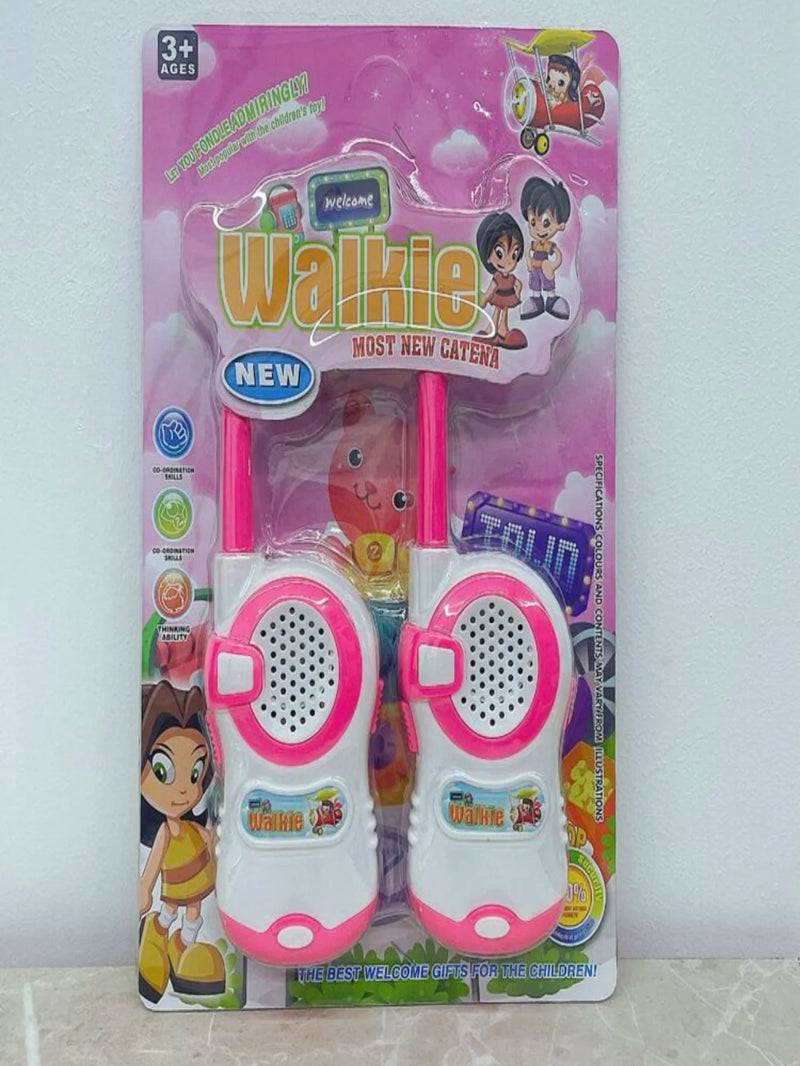 Walkie Takie Radio Comunicador De Brinquedo Infantil