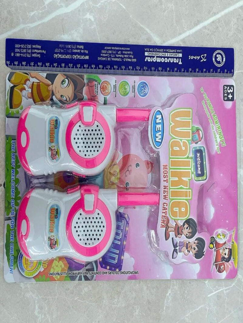 Walkie Takie Radio Comunicador De Brinquedo Infantil