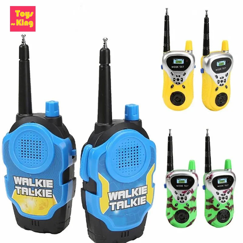 Walkie Talkie Brinquedo Infantil, Alcance 30 a 50m